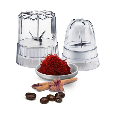  دارای خردکن مخصوص برای خرد کردن گوشت , سیب زمینی، پیازو هویج سفتدارای آسیاب مخصوص برای قهوه , گیاهان و انواع ادویه