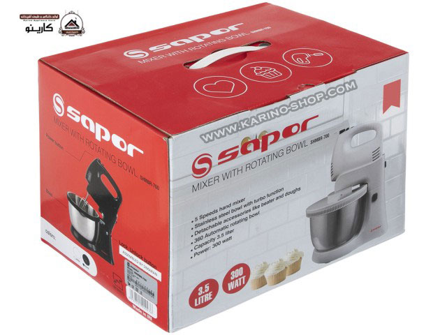  ساپر همزن کاسه گردان مدل SHMBR-700