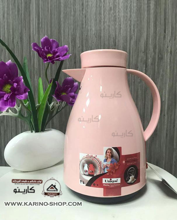  فلاسک شیشه 1.3 لیتری رنگی یونیک مدل UN-1920