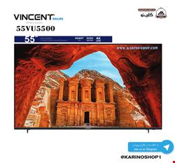 وینسنت - 55 اینچ اسمارت مدل 55VU5500