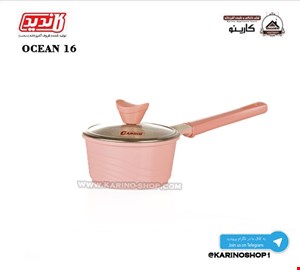 کاندید شیر جوش گرانیتی سایز 16 اوشن صورتی